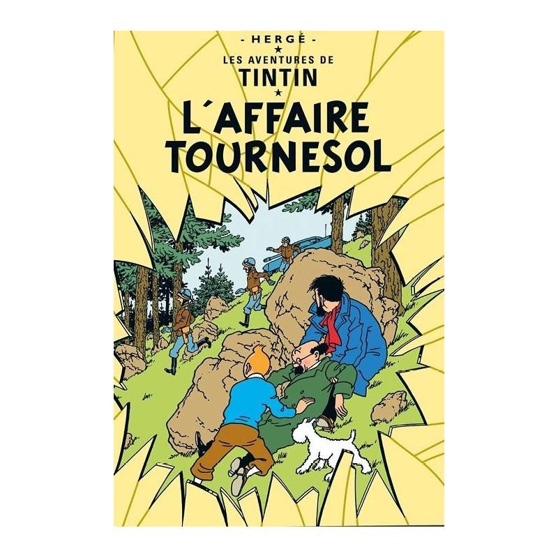 Poster - Tintin L'Affaire Tournesol - Det hemliga vapnet