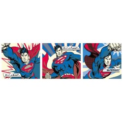 Superman - Panels - Stor poster