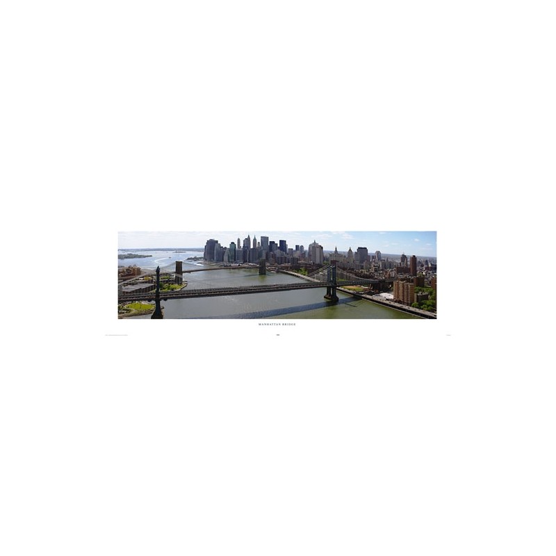 New York - Manhattan Bridge - Stor poster New York - Manhattan Bridge - Stor poster