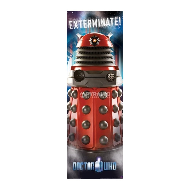 Doctor Who - Dalek - Exterminate - Stor poster Doctor Who - Dalek - Exterminate - Stor poster