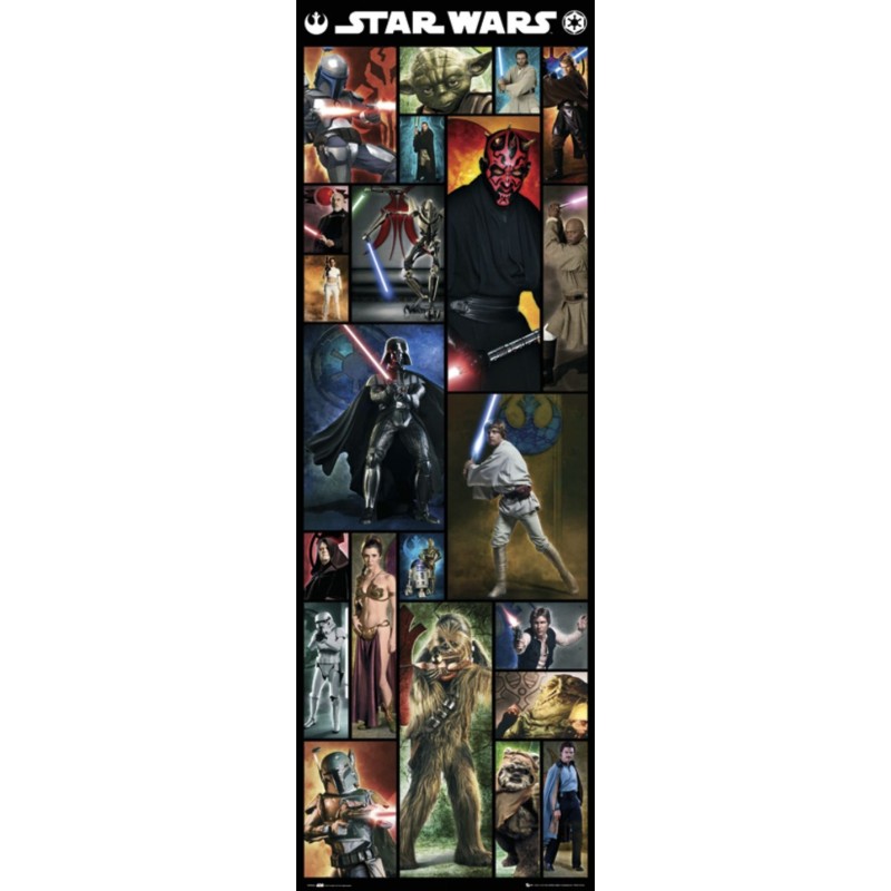 Star Wars - Collage - Stor poster Star Wars - Collage - Stor poster