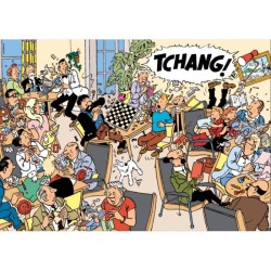 Tintin - Pussel - Tchang!