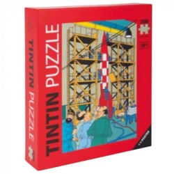 Tintin - Pussel - Raketen med ramper