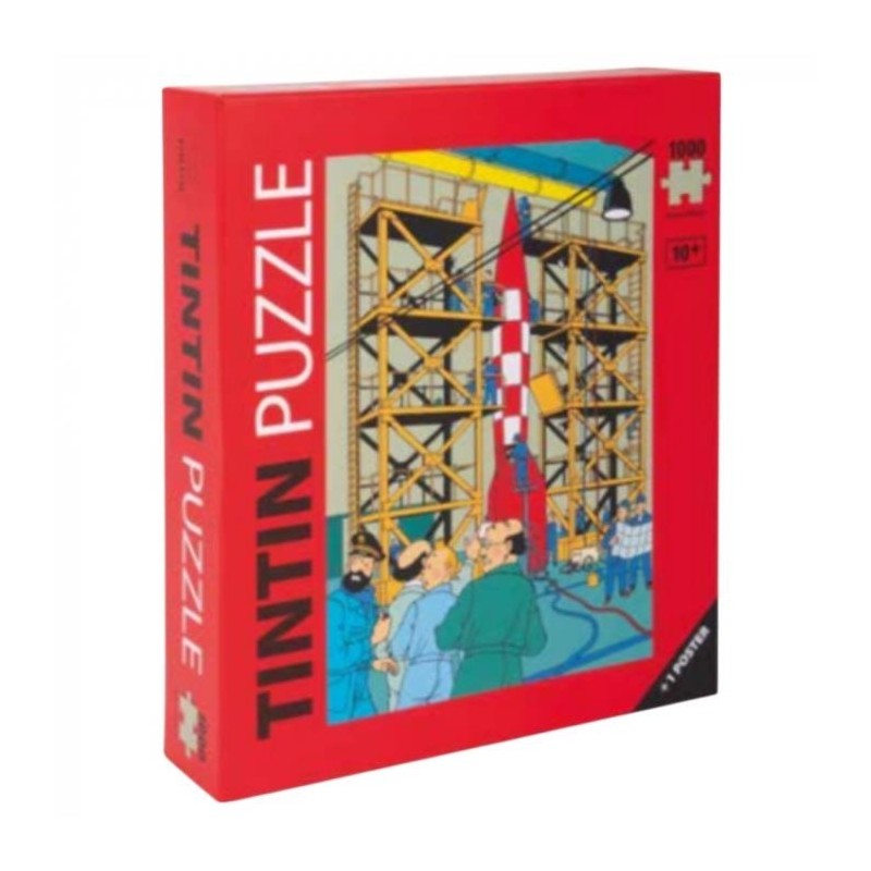 Tintin - Pussel - Raketen med ramper