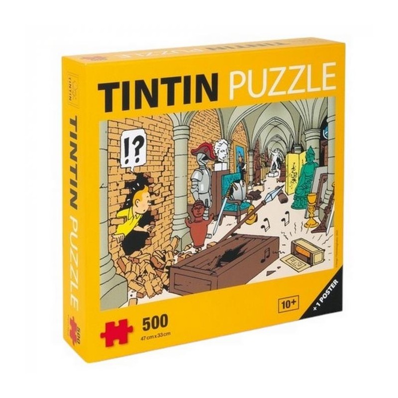 Tintin - Pussel - Skattkammaren