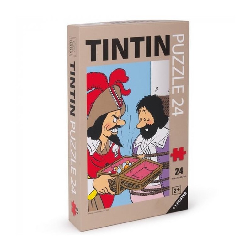 Tintin - Pussel - Rackham den Rödes skatt