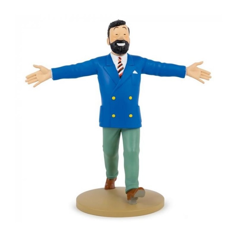 Tintin - Statyett - Haddock med blå kavaj
