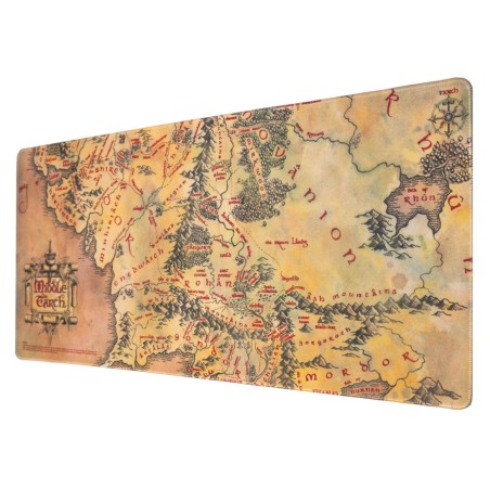 The Hobbit - Parchment map, Pergament karta