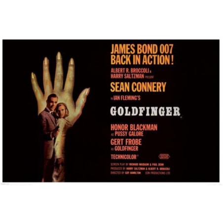 James Bond 007 - Gold Finger - One Sheet