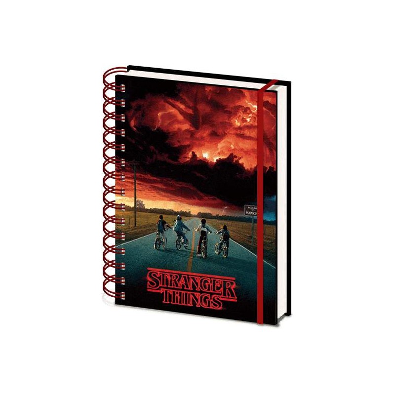 Anteckningsbok - Stranger Things - Mind Flayer - 3D Cover