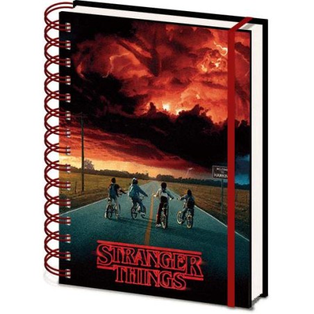 Anteckningsbok - Stranger Things - Mind Flayer - 3D Cover