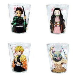 Demon Slayer Shotglas 4‑pack