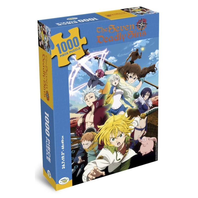 Pussel - Seven Deadly Sins Pussel – Characters (1000 bitar)