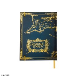 Anteckningsbok - Sagan om Ringen - Lord of the Rings - Map of Middle Earth