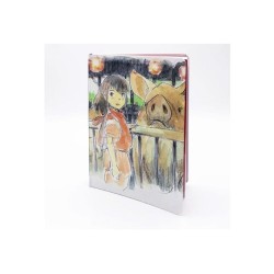 Spirited Away - Anteckningsbok med vackra illustrationer