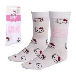 Hello Kitty Strumpor – Vit (EU 36–43)