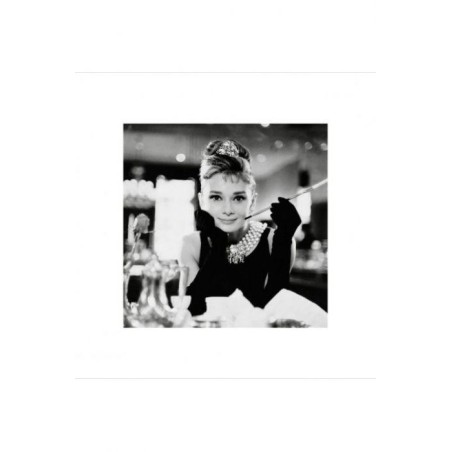 Audrey Hepburn - B&W Breakfast at Tiffanys