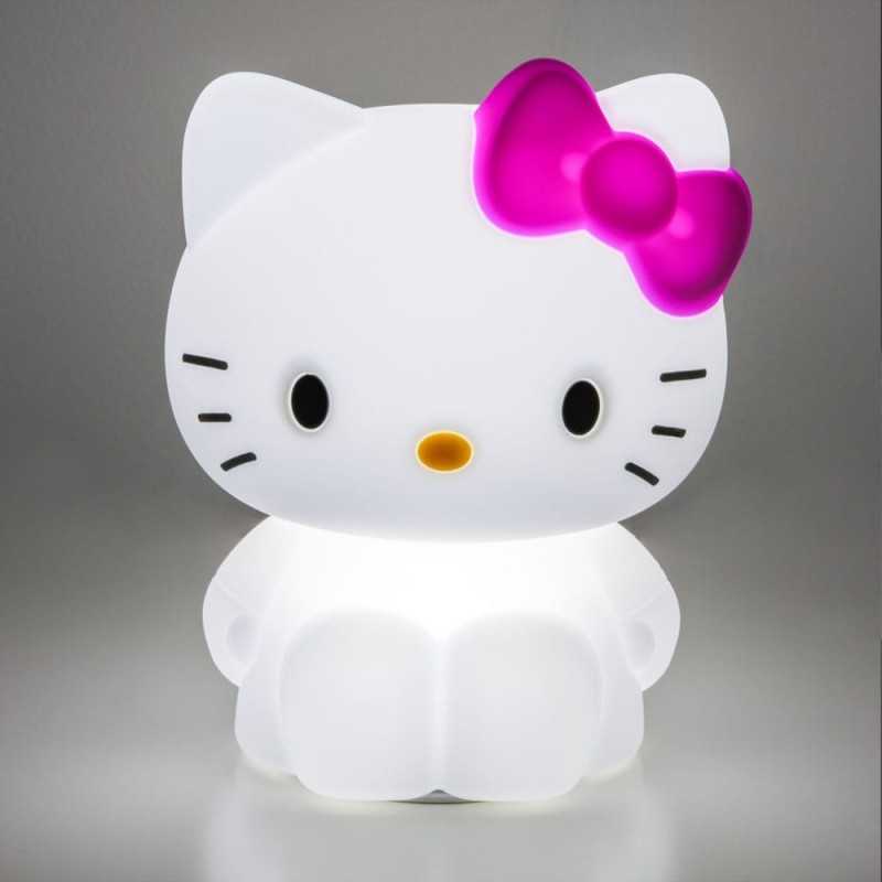 Hello Kitty – Uppladdningsbar Silikonlampa 18 cm