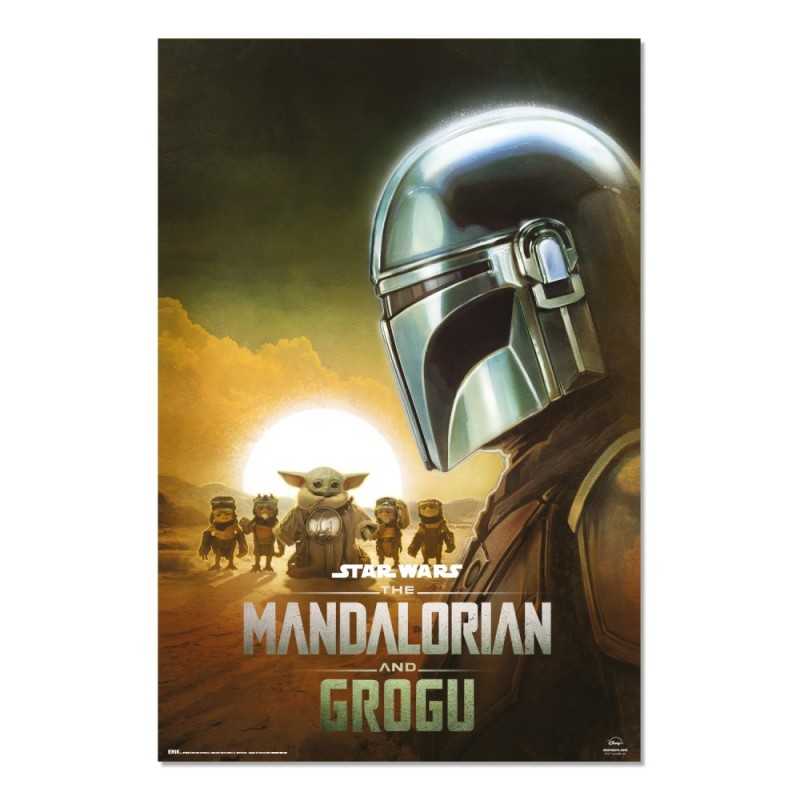 Poster - Star Wars: The Mandalorian & Grogu – Din Djarin