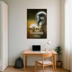 Poster - Star Wars: The Mandalorian & Grogu – Din Djarin