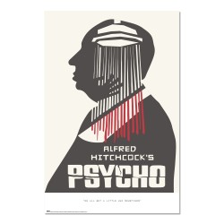 Poster - Alfred Hitchcock – Psycho