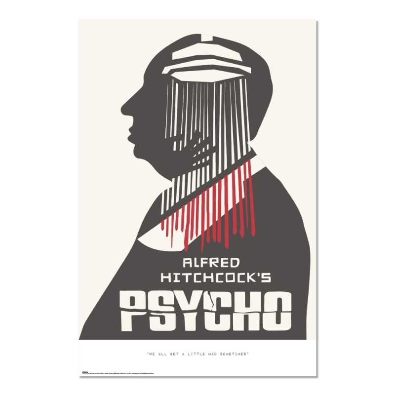 Poster - Alfred Hitchcock – Psycho