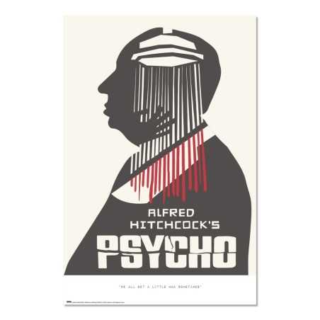 Poster - Alfred Hitchcock – Psycho