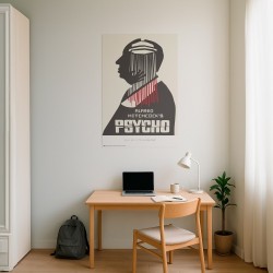 Poster - Alfred Hitchcock – Psycho