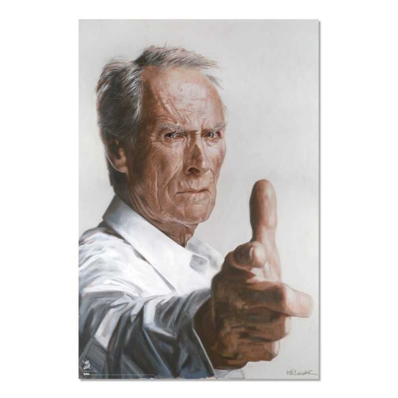 Poster - Sebastian Krüger – Clint Eastwood