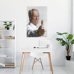 Poster - Sebastian Krüger – Clint Eastwood