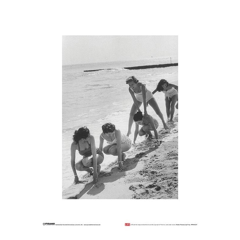 Time Life - Models Playing Leap Frog