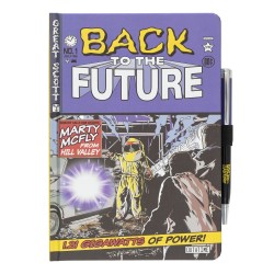 Anteckningsbok - Back to the Future – Premium A5 Notebook med Penna