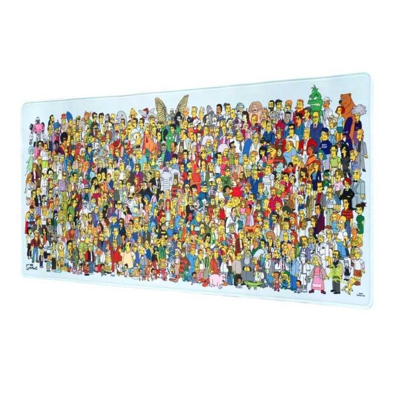 Skrivbordsunderlägg/musmatta - The Simpsons – Characters XL Mouse Pad (90 × 40 c