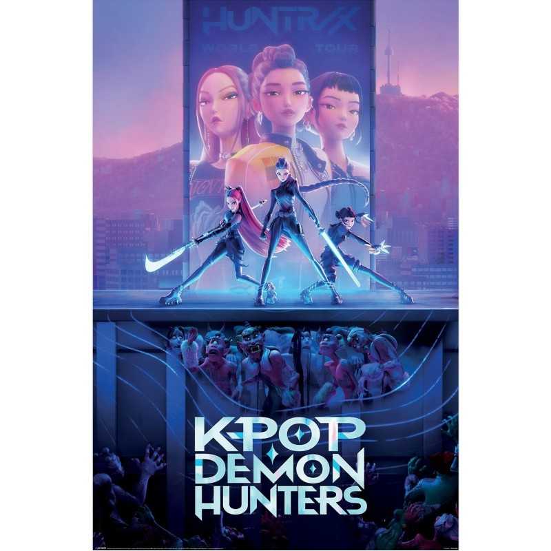 Poster - K-POP DEMON HUNTERS (KEY ART)