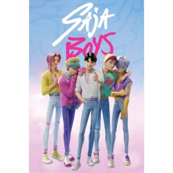 Poster - K-POP DEMON HUNTERS (SAJA BOYS)