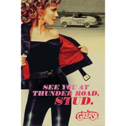 Poster - GREASE (SEE YOU AT THUNDER ROAD, STUD)
