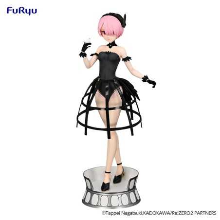Staty - Re: Zero Exceed Creative PVC Statue Ram Cage Dress 22 cm