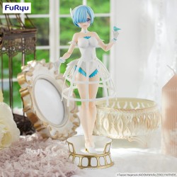 Staty - Re: Zero Exceed Creative PVC Statue Rem Cage Dress 22 cm
