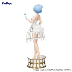 Staty - Re: Zero Exceed Creative PVC Statue Rem Cage Dress 22 cm