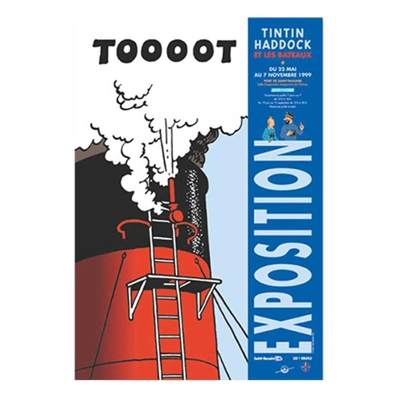 Poster - Kapten Haddock & båtarna