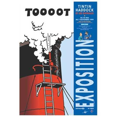 Poster - Kapten Haddock & båtarna