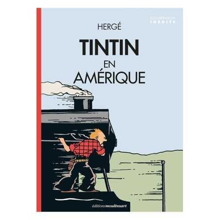 Poster - Tintin i Amerika (Amerique)