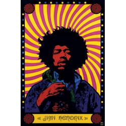 Stor poster - Jimi Hendrix – Psychedelic