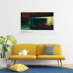 Poster - Edward Hopper – Nighthawks