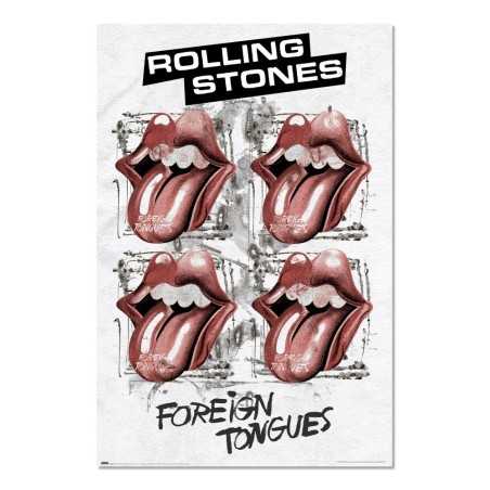 Poster - The Rolling Stones – Foreign Tongues