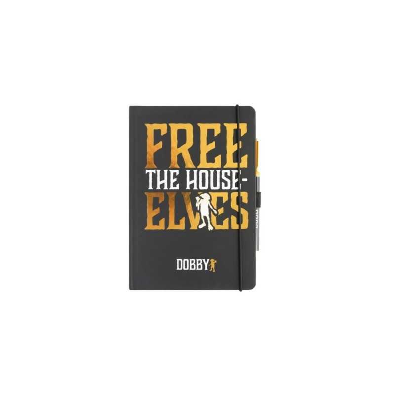 Anteckningsbok -Harry Potter – Dobby Premium A5 Notebook med Penna
