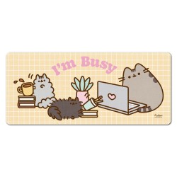 Skrivbordsunderlägg/musmatta - Pusheen – Office XL Mouse Pad (90 × 40 cm)