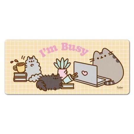 Skrivbordsunderlägg/musmatta - Pusheen – Office XL Mouse Pad (90 × 40 cm)