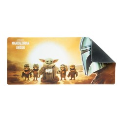 Skrivbordsunderlägg/musmatta - Star Wars – The Mandalorian & Grogu (90 × 40 cm)