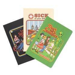 Anteckningsböcker - Steven Rhodes – 3‑pack A5